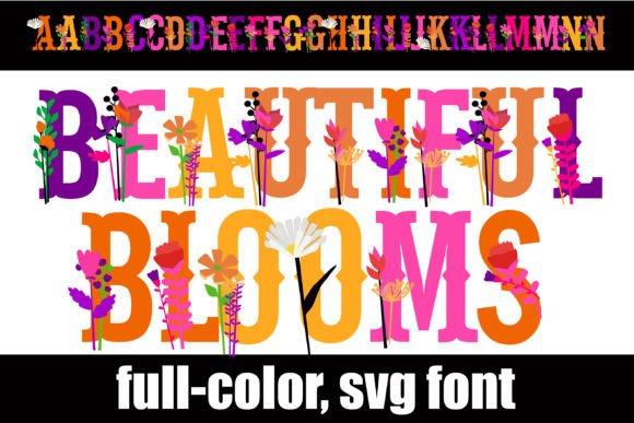 Beautiful Blooms: Infusing Floral Elegance into Your Digital Typography