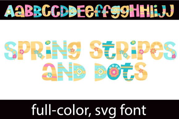 Bring Playful Energy to Your Designs with Spring Stripes and Dots