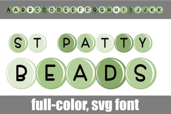 Celebrate in Style: Unpacking the St. Patty Beads Font