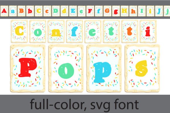 Confetti Pops: A Creative Font for Bold Branding