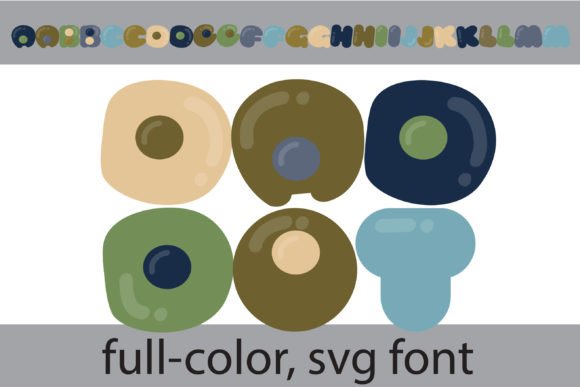 Dad Dot: A Playful Full-Color Font for Bold Projects