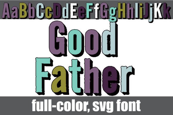 Good Father: A Bold, Textured Sans Serif for Impactful Design
