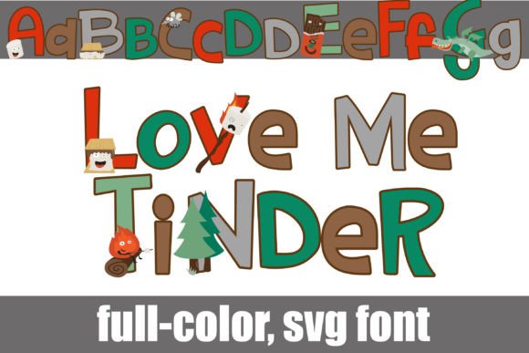 Love Me Tinder: A Bold Typeface for Outdoor Brands