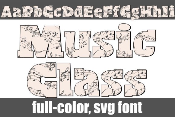 Music Class: A Creative Font for Bold Branding