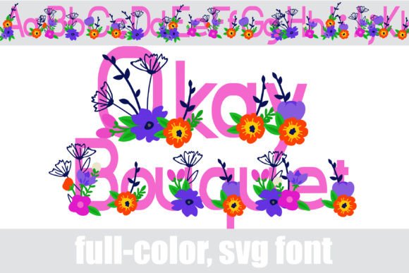 Okay Bouquet: Blending Sans Serif Clarity with Floral Charm