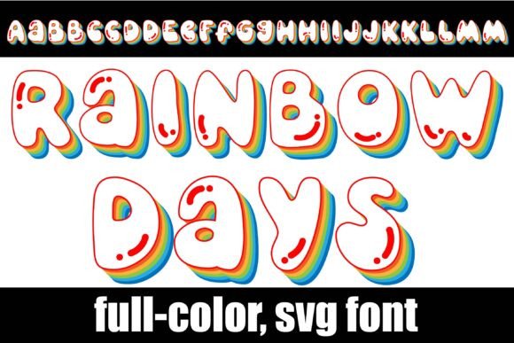 Rainbow Days: Adding Retro Vibrancy to Your Projects