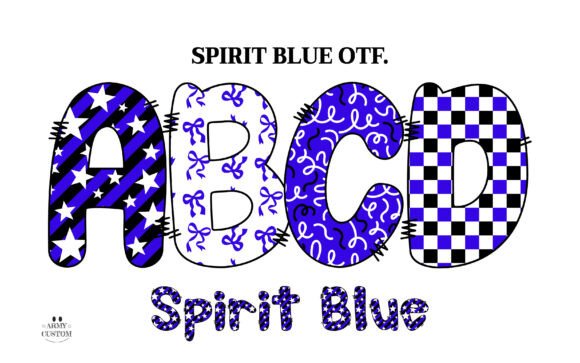 Spirit Blue: A Font That Tells a Story