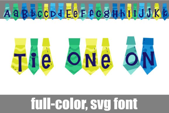Tie One on: Elevating Your Brand with a Stylish Display Font