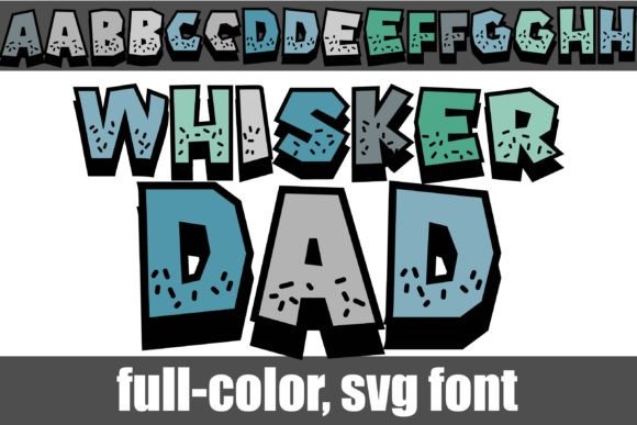 Whisker Dad: The Playful, Blocky Font for Bold Designs