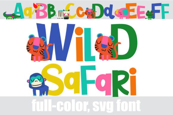 Wild Safari Font: A Playful Sans Serif for Bold Designs